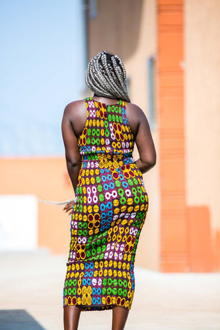 Acheampomaa Cut Out Midaxi Dress