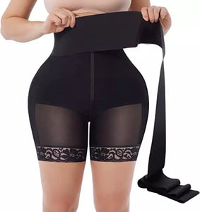 Butt Lifter Shaper with Waist Wrap Belt