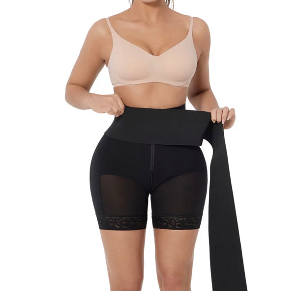 Butt Lifter Shaper with Waist Wrap Belt